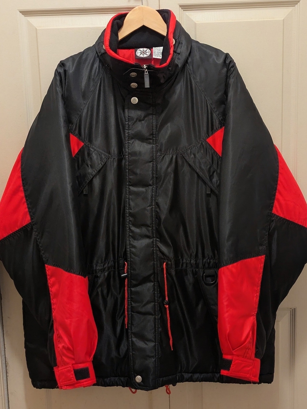 Men's Vintage Marlboro Unlimited Black & Red Jacket Sz XL